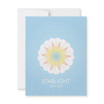 STARLIGHT SPA BURSTING STAR AND CLOUD invitations