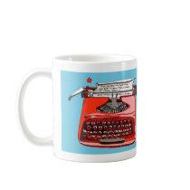 Starlight Starfire Typewriter Coffee Mug