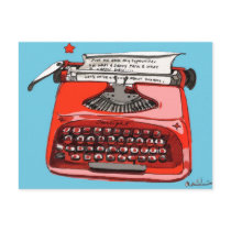 Starlight Starfire Typewriter Postcards