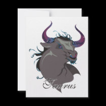 Starlight Taurus Invitations invitations