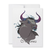 Starlight Taurus Invitations
