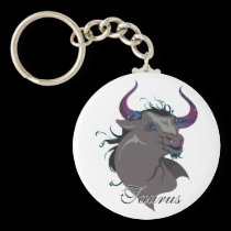 Starlight Taurus Keychain