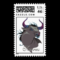 Starlight Taurus Postage Stamps stamps