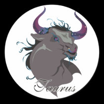 Starlight Taurus Stickers stickers
