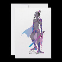 Starlight Virgo (Male) Invitations