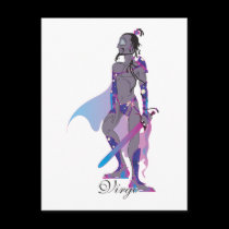 Starlight Virgo (Male) Postcards postcards