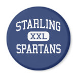 Starling Spartans Middle Columbus Ohio Fridge Magnet