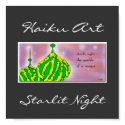 Starlit Night Print by Reflekshins Starlit Night Print