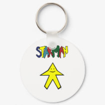STARMAN-KeyChain by clownfacearts STARMAN-KeyChain