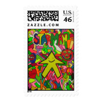 Starman-KISS Postage Stamps stamps