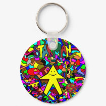 STARMAN-PC Art keychains by clownfacearts STARMAN-PC Art keychains