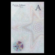 Starquake Abstract • Monogram Stationery
