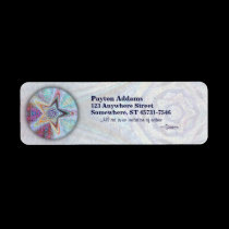 Starquake Mandala • Avery Label