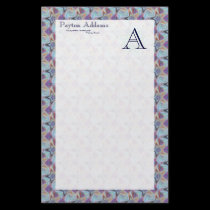 Starquake Pattern 1 • Monogram Stationery