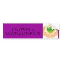Starr Support bumper stickers by lupusallstarrs Starr Support bumper stickers