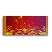 Starry Art Deco Set Envelope