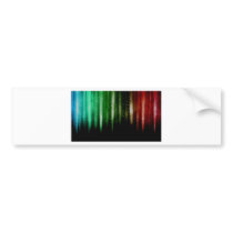 Starry Aura Borealis Bumper Sticker