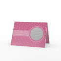 Starry Baby Announcement (Pink) cards