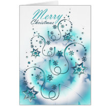 Starry Christmas Card