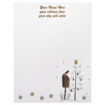 Starry Christmas Customized Letterhead