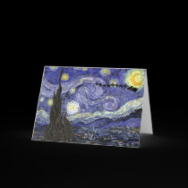 Starry Christmas Night cards