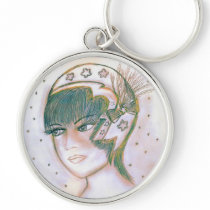 Starry Flapper Twisted Keychain