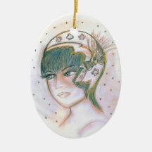 Starry Flapper Twisted Ornaments