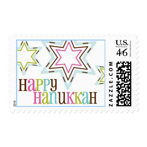 starry hanukkah stamp