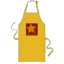 Starry holiday apron