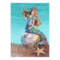 STARRY MERMAID by SHARON SHARPE posters by sharonsharpe STARRY MERMAID by SHARON SHARPE posters