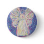 Starry Night Angel Pinback Buttons