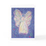 Starry Night Angel Greeting Card