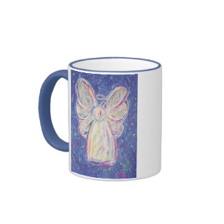 Starry Night Angel Mug mug