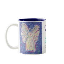 Starry Night Angel Mug