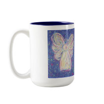 Starry Night Angel mugs