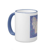 Starry Night Angel mugs
