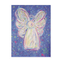 Starry Night Angel Postcard