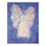Starry Night Angel Poster Art Print