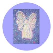 Starry Night Angel Sticker
