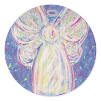 Starry Night Angel Sticker