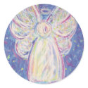 Starry Night Angel stickers