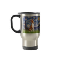 Starry Night - Basenji Coffee Mugs