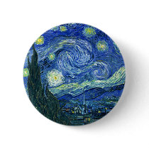 Starry Night Button