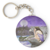 starry night by Lori Karels Keychains