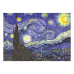 Starry Night by Vincent van Gogh Announcement