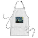 Starry Night by Vincent Van Gogh aprons