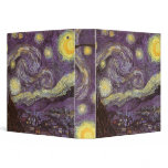 Starry Night by Vincent van Gogh binders