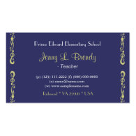 Starry Night by Vincent van Gogh. Business Cards