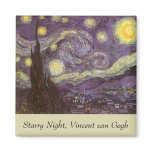 Starry Night by Vincent van Gogh Fridge Magnets
