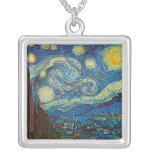 Starry Night by Vincent van Gogh Necklace